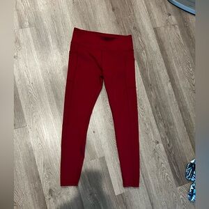 CVG leggings in vintage Sangria